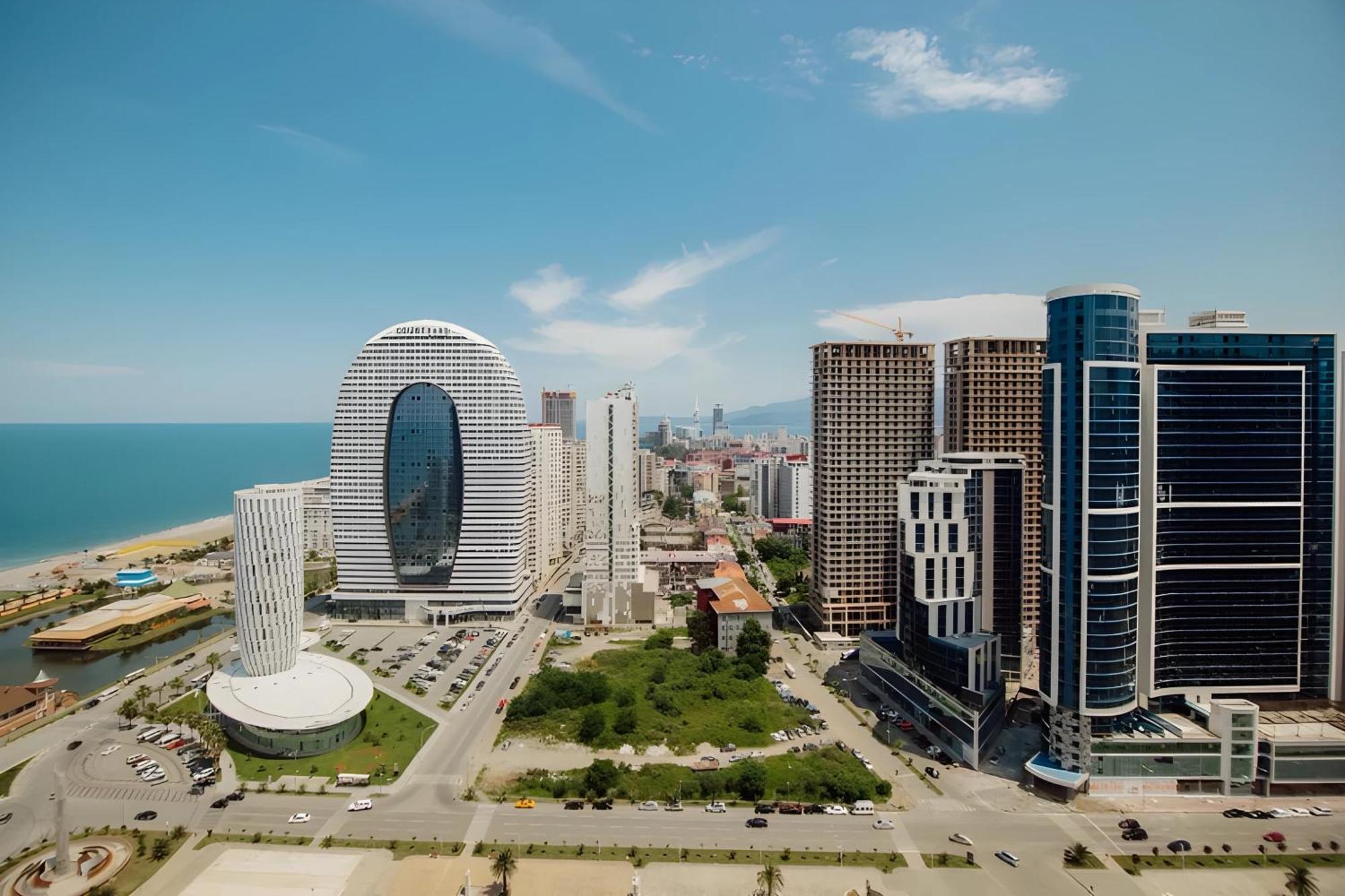 Ferienwohnung View From Above Orbi City Batumi Exterior foto